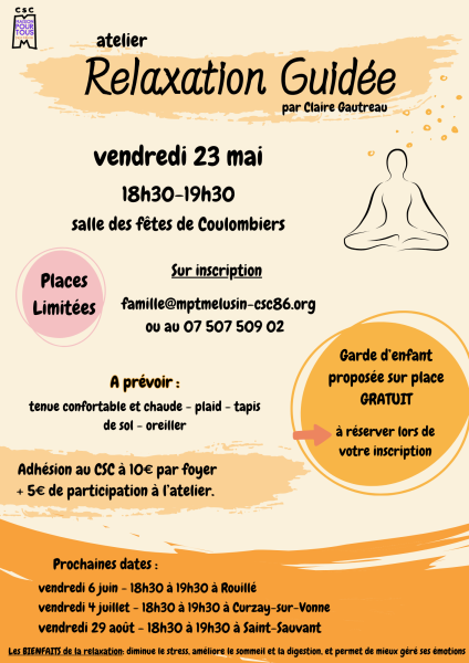 Relaxation 23 mai